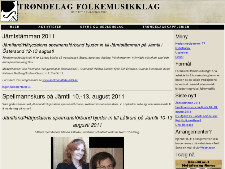 www.trondelagfolkemusikklag.org