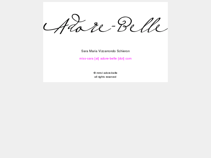 www.adorebelle.com