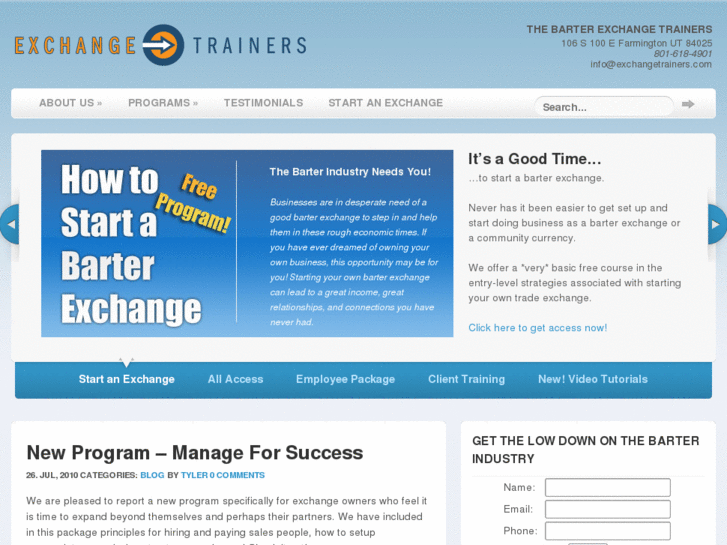 www.barterexchangetrainers.com