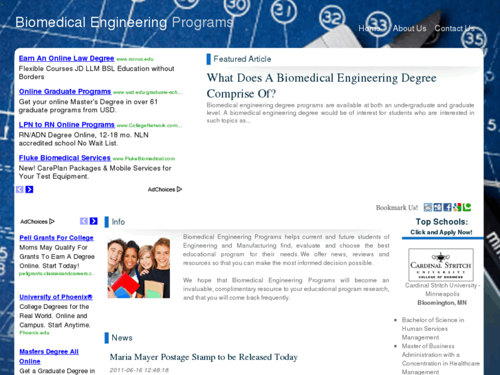 www.biomedicalengineeringprograms.com