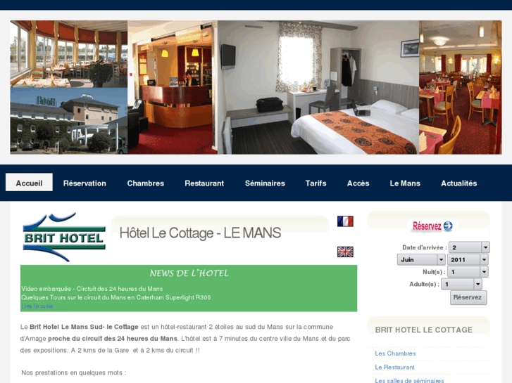 www.brithotel-lecottage.fr