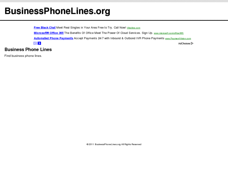 www.businessphonelines.org