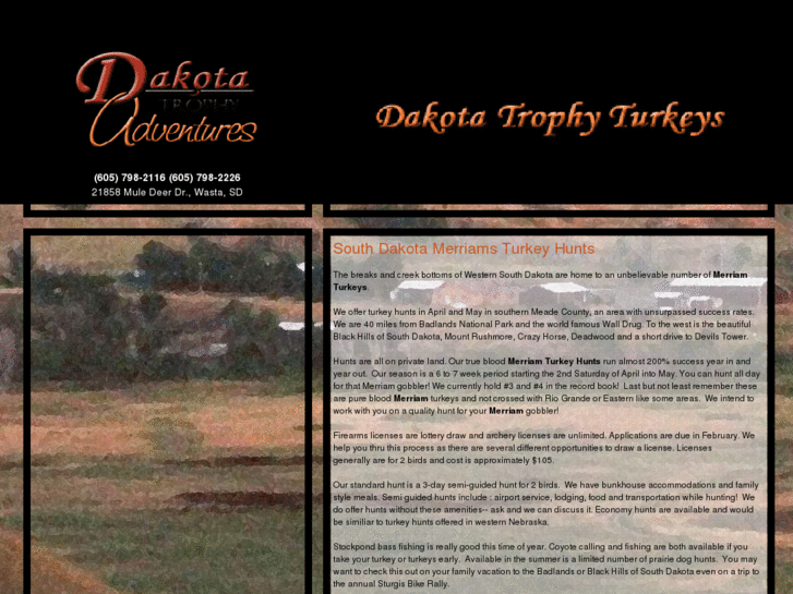 www.dakotatrophyturkeys.com