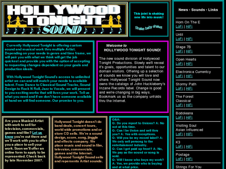 www.hollywoodtonightsound.com