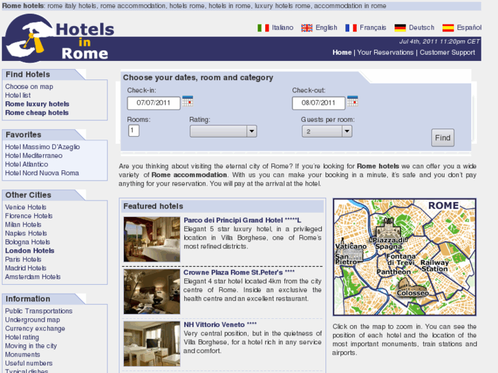 www.hotelinroma.com