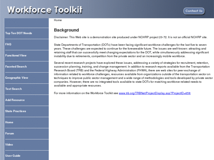 www.nchrpworkforcetoolkit.com