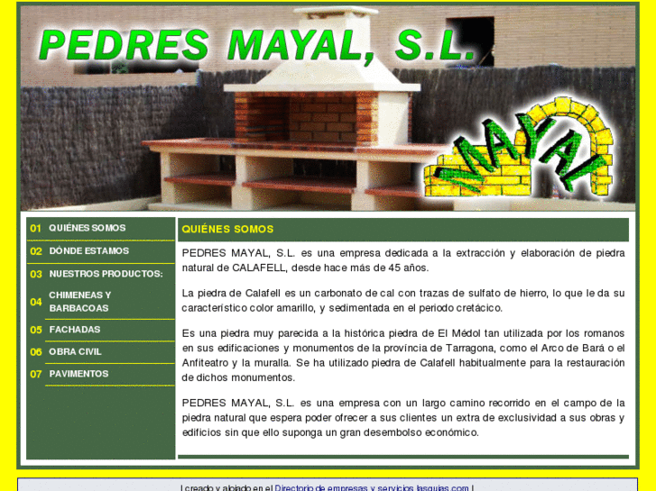 www.pedresmayal.es