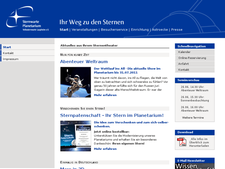 www.planetarium-laupheim.de