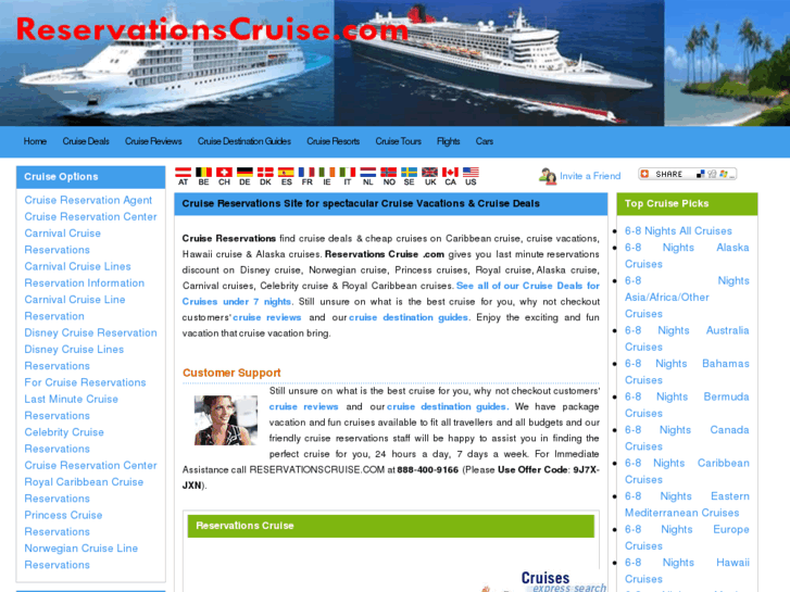 www.reservationscruise.com