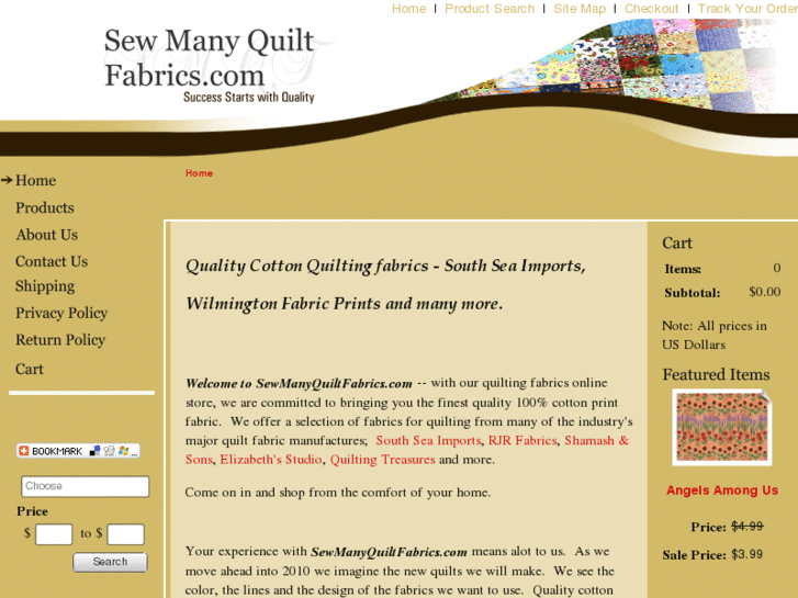 www.sewmanyquiltfabrics.com