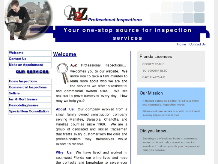 www.a2zprofessionalinspections.com