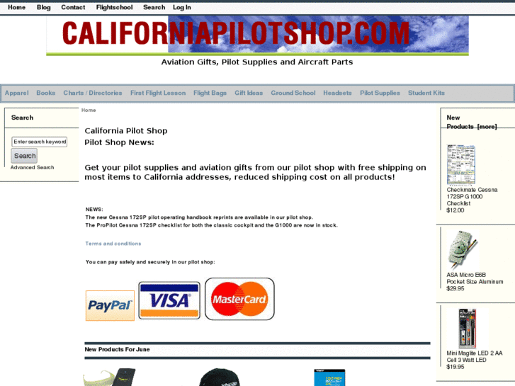 www.californiapilotshop.net