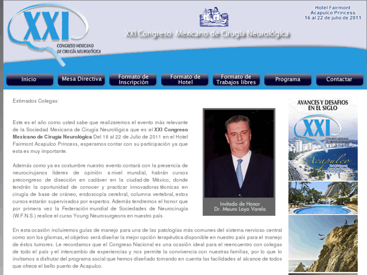 www.congresomexicanodeneurocirugia.org