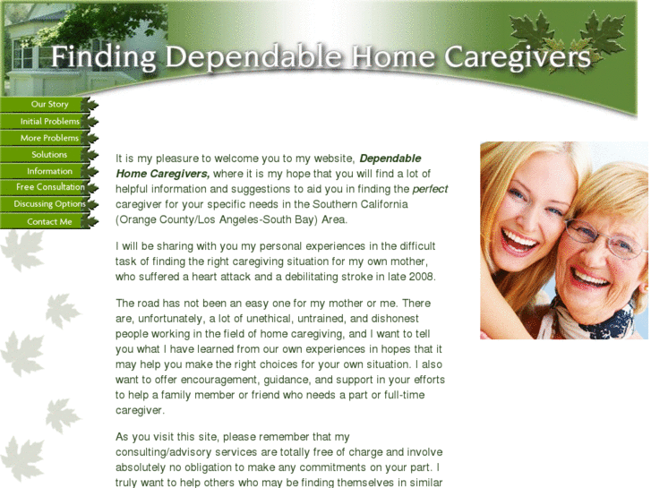 www.dependablehomecaregivers.com