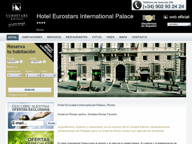 www.eurostarsinternationalpalace.com