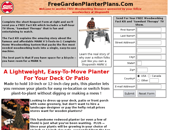 www.freegardenplanterplans.com