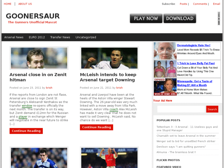 www.goonersaur.com