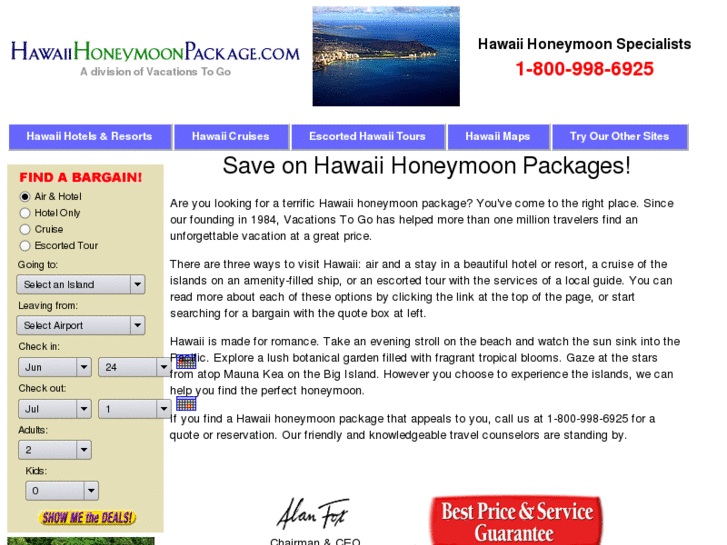 www.hawaiihoneymoonpackage.com