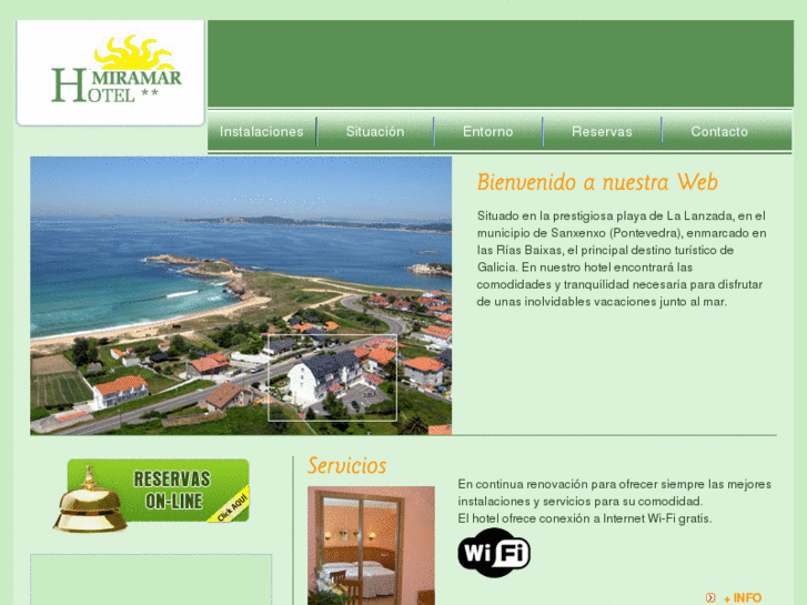 www.hotelmiramarsanxenxo.com