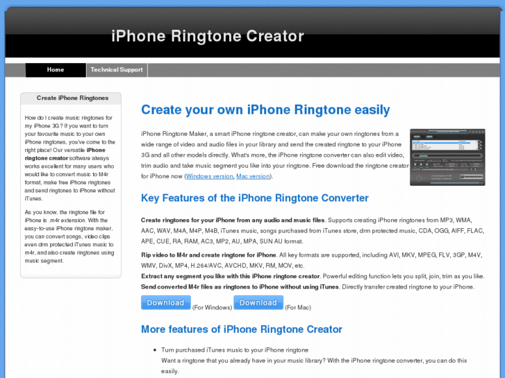 www.iphoneringtonecreator.com