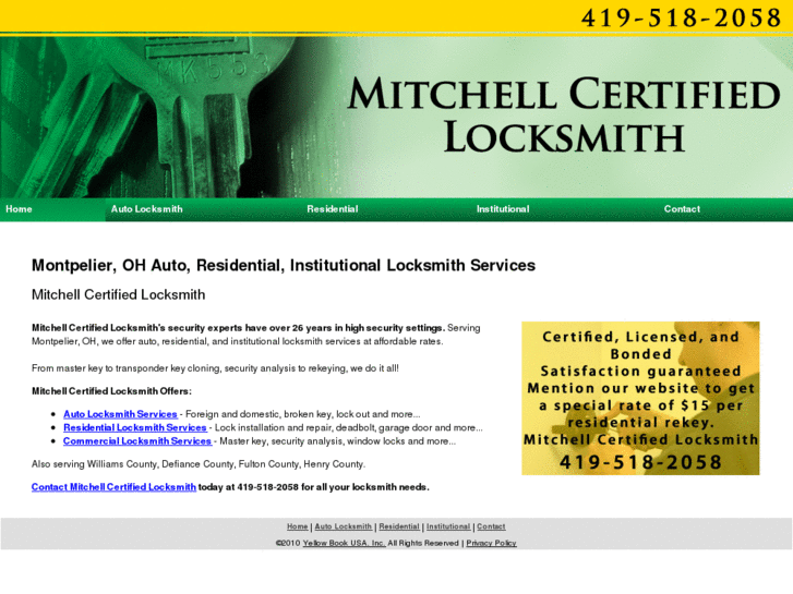 www.mitchlocksmith.net
