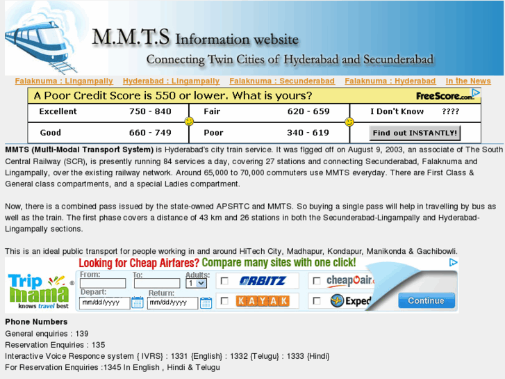 www.mmts.co.in