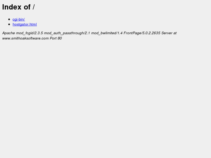 www.smithoaksoftware.com