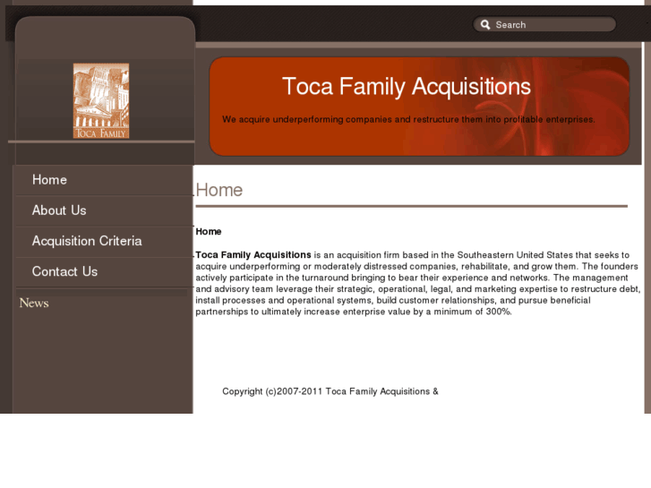 www.tocafamilyacquisitions.com