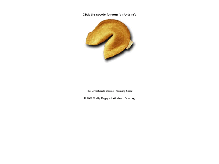 www.unfortunatecookie.com