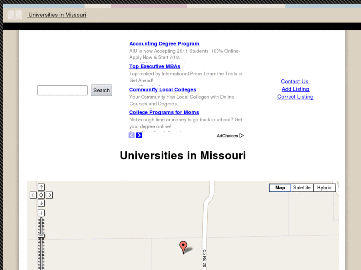 www.universitiesinmissouri.com