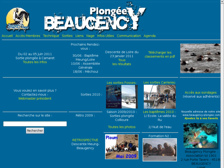 www.beaugency-plongee.com