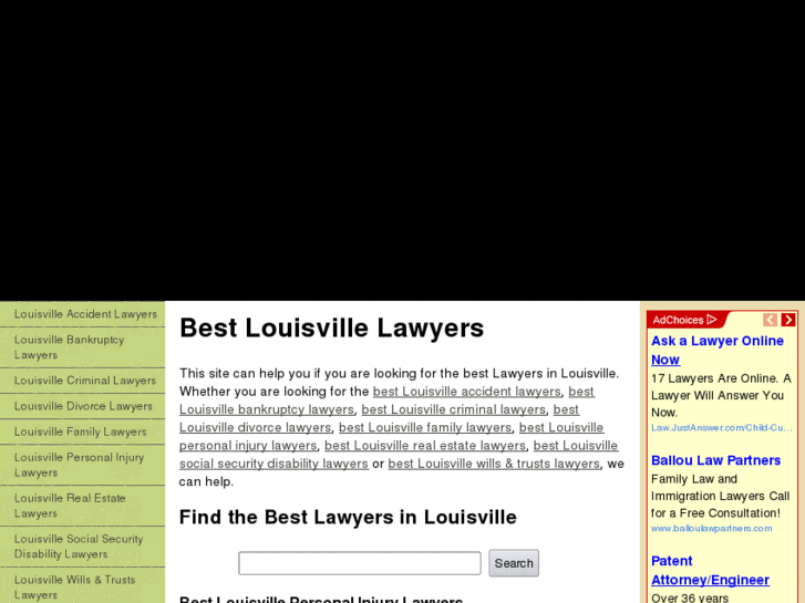 www.bestlouisvillelawyers.com