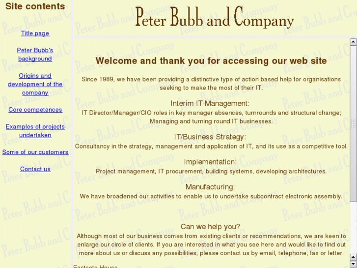 www.bubb.net