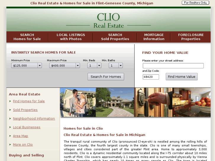 www.clio-homesforsale.com