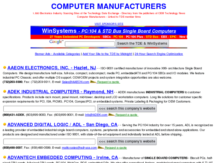 www.computer-manufacturers.com