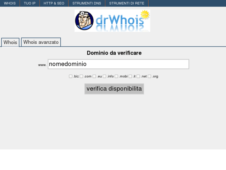 www.drwhois.org