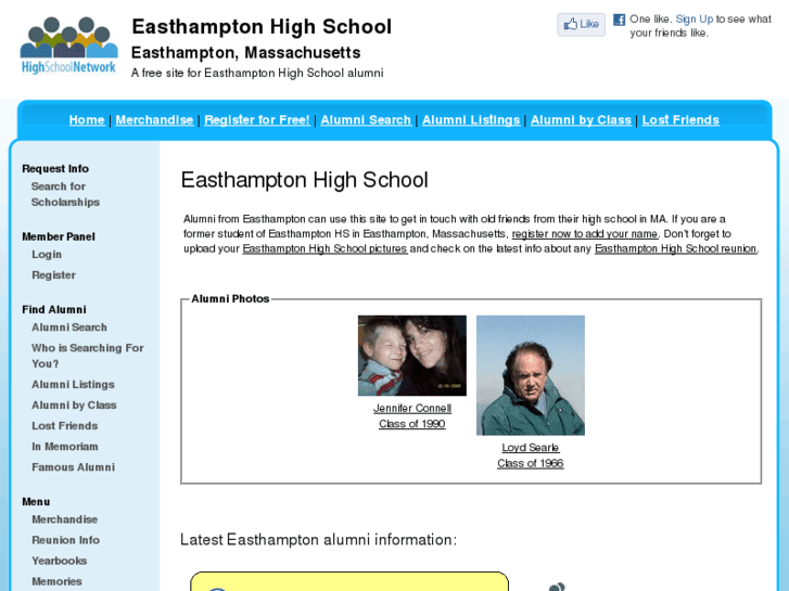 www.easthamptonhighschoolalumni.com