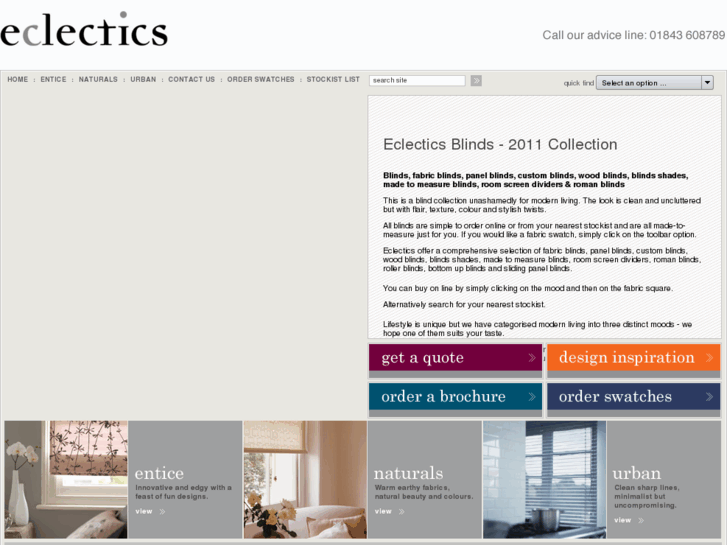 www.eclecticsblinds.com