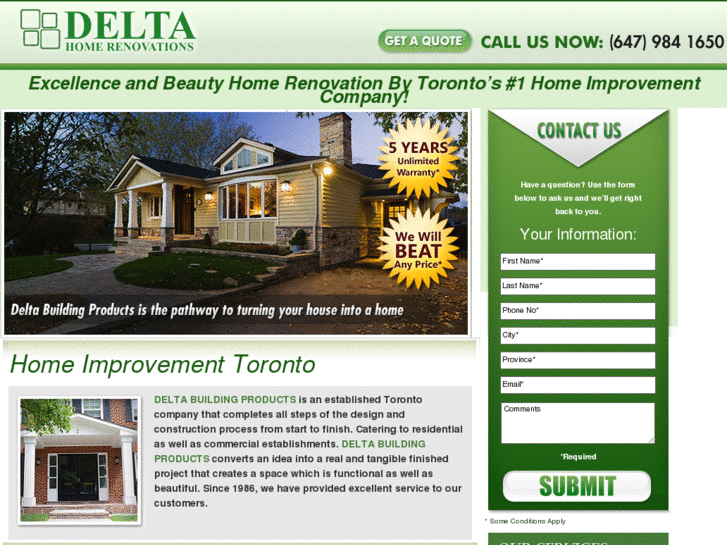 www.homeimprovementtoronto.org