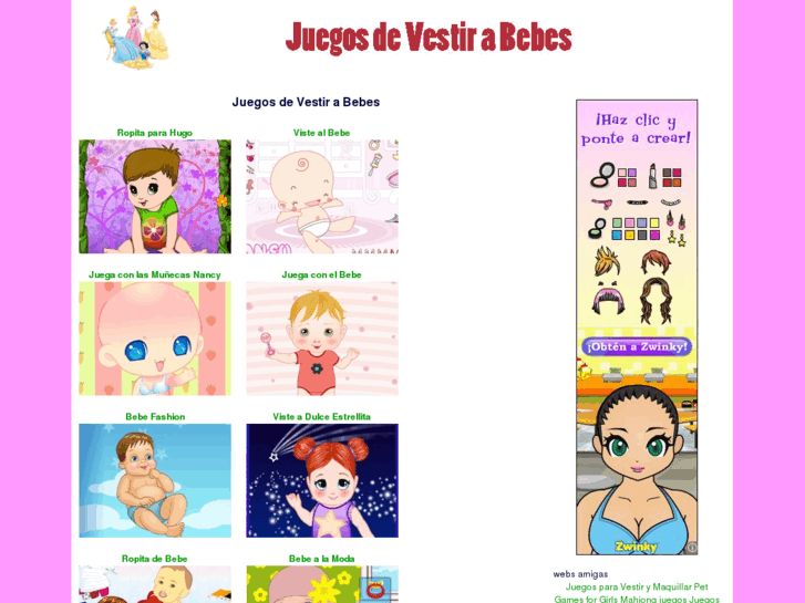 www.juegosdevestirabebes.com