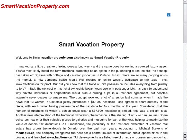 www.smartvacationproperty.com