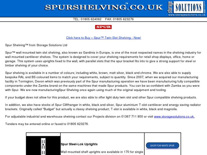www.spurshelving.co.uk