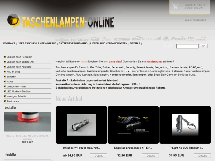 www.taschenlampen-online.de