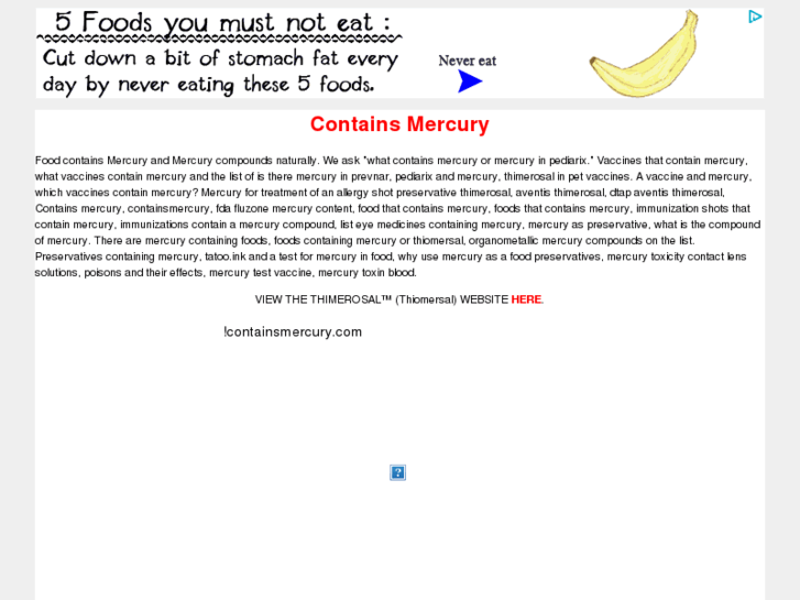 www.containsmercury.com