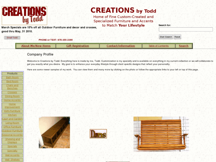 www.creationsbytodd.com