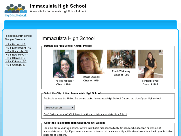 www.immaculatahighschool.net