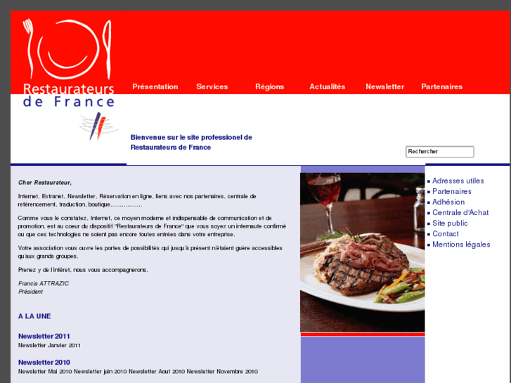 www.restaurateursdefrance.eu