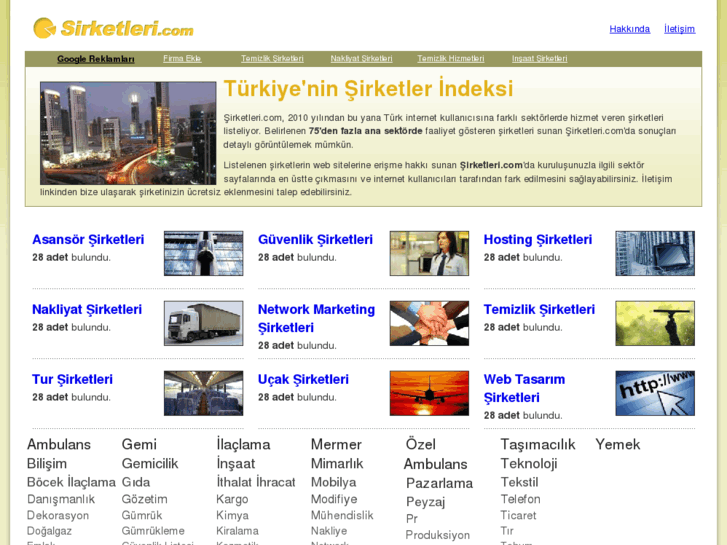 www.sirketleri.com