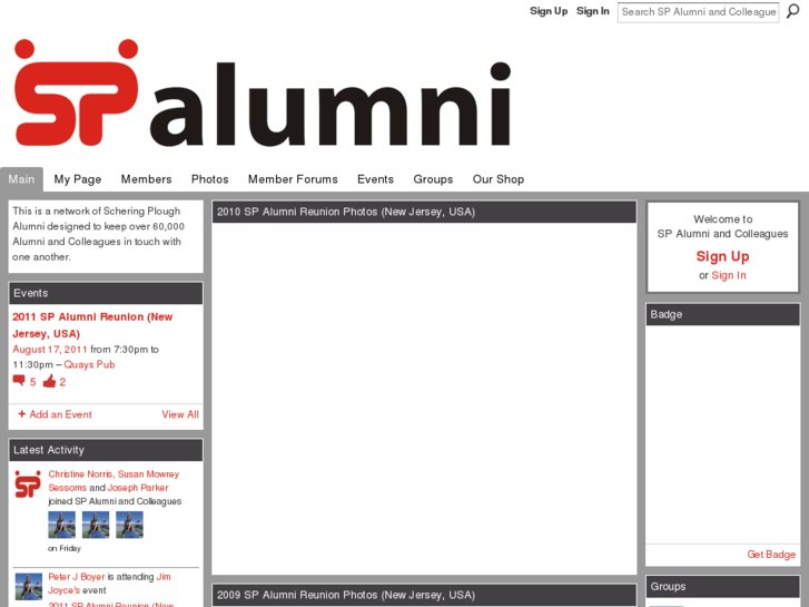 www.spalumni.com