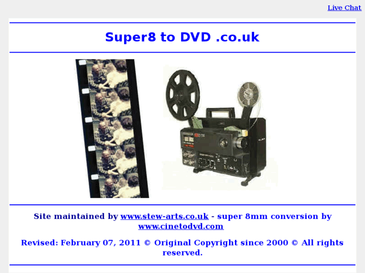 www.super8todvd.co.uk